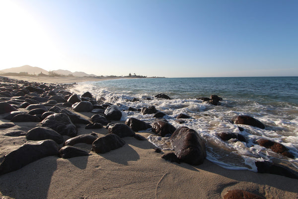 Beach with stones